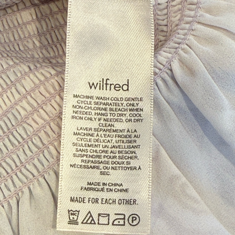 WILFRED Ballad Camisole Patchwork Woodblock Top Medium - Picture 4 of 8